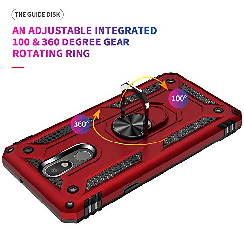 Heavy Duty Military Grade Case for LG Aristo 4 Plus