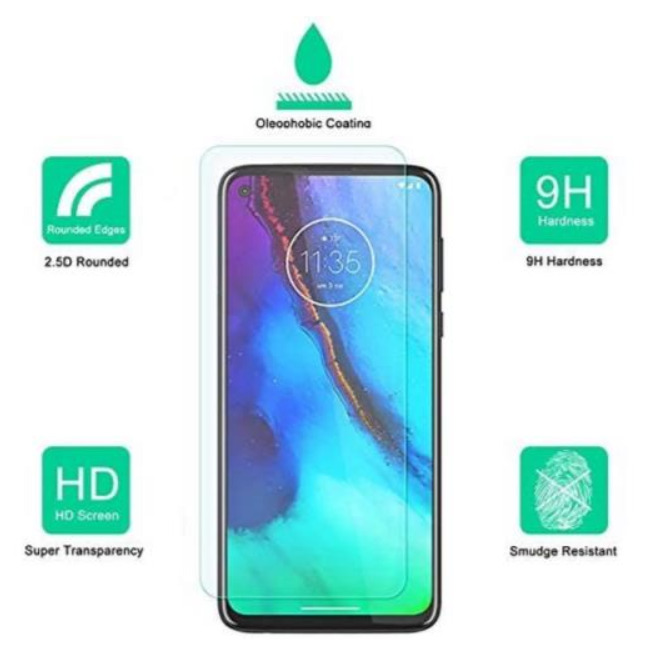 LG K51 Phone Case with Ring Kickstand & Screen Protector