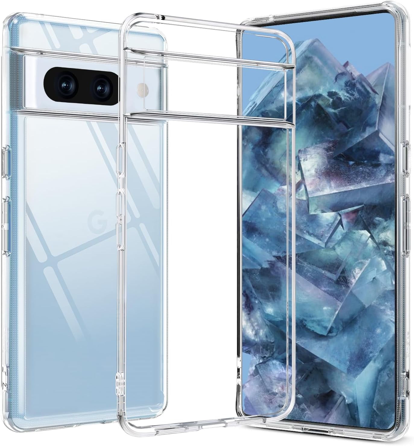 Clear Shockproof TPU Case for Google Pixel 8A