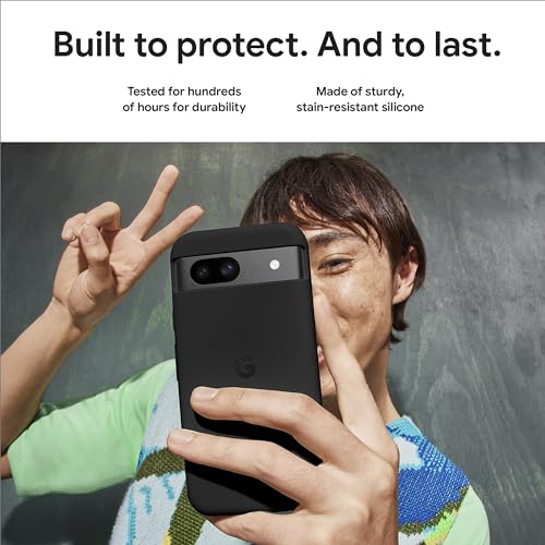 Durable Stain-Resistant Silicone Case for Google Pixel 8a