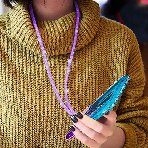 Purple Liquid Glitter Case with Stand for LG Stylo 4