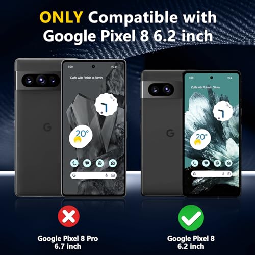Google Pixel 8 Waterproof Heavy Duty Phone Case Black