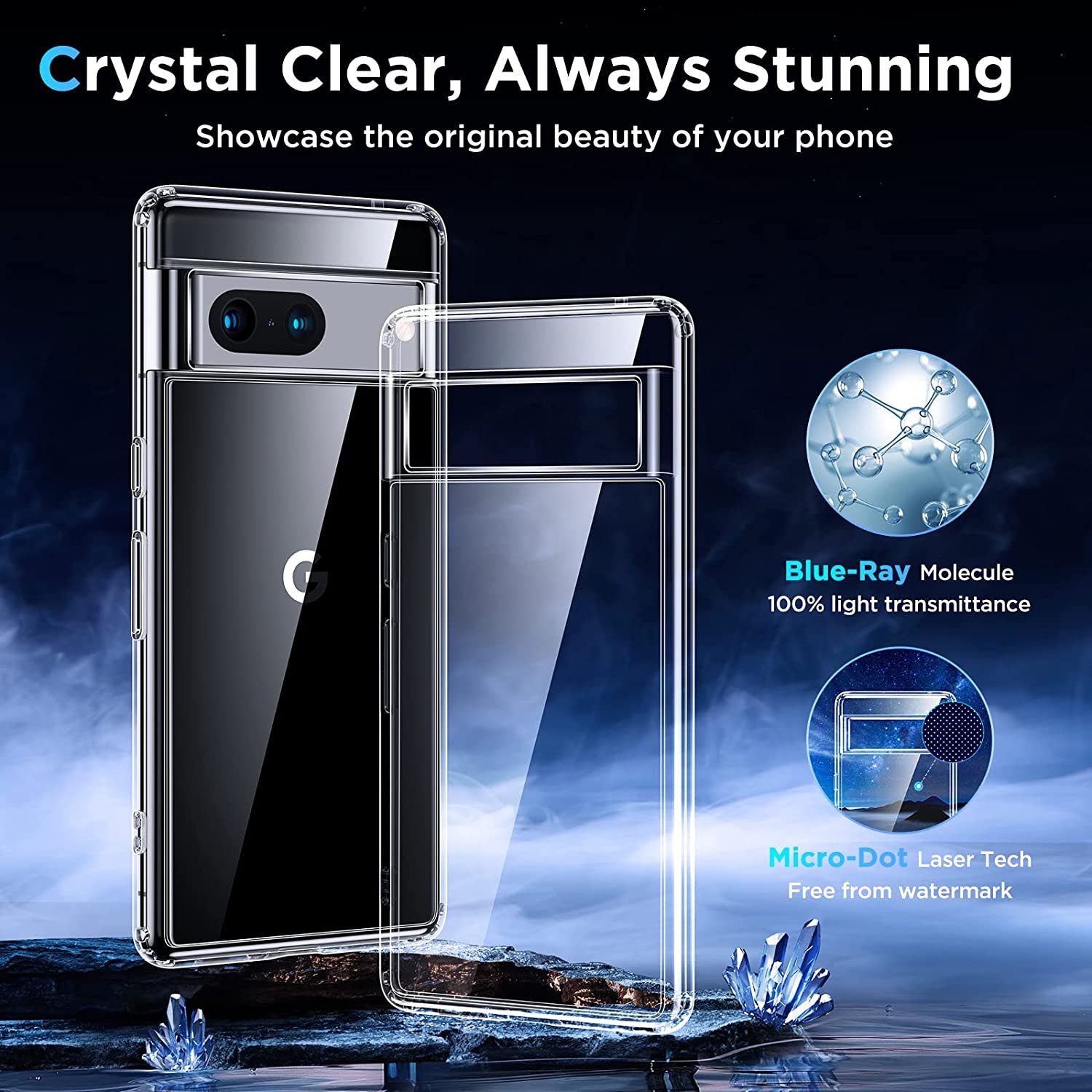Google Pixel 7 8 Pro 5G Clear Case