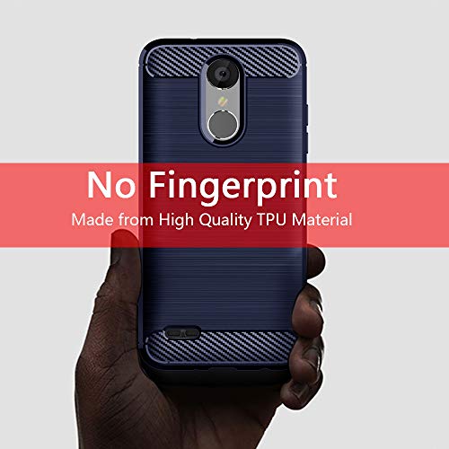 EGALO Carbon Fiber Soft TPU LG Phone Case