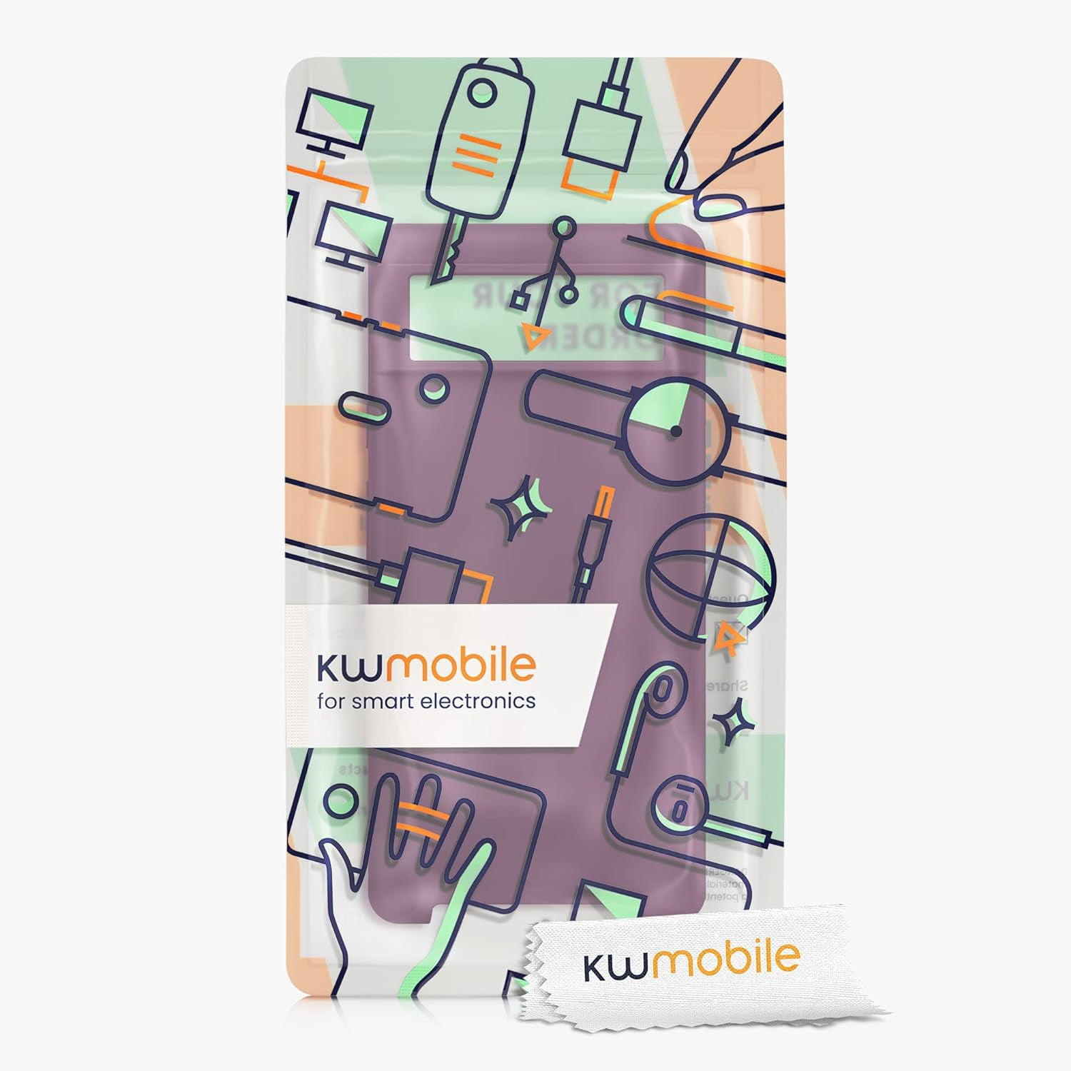Bordeaux Violet Rubberized TPU Case for Google Pixel 6