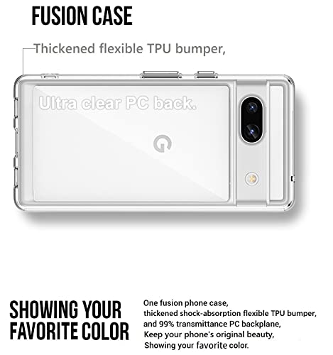Google Pixel 7a Shockproof Case with Screen Protector