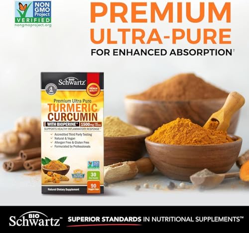 Turmeric Curcumin BioPerine 1500mg Highest Potency Premium  EXP 08/2024