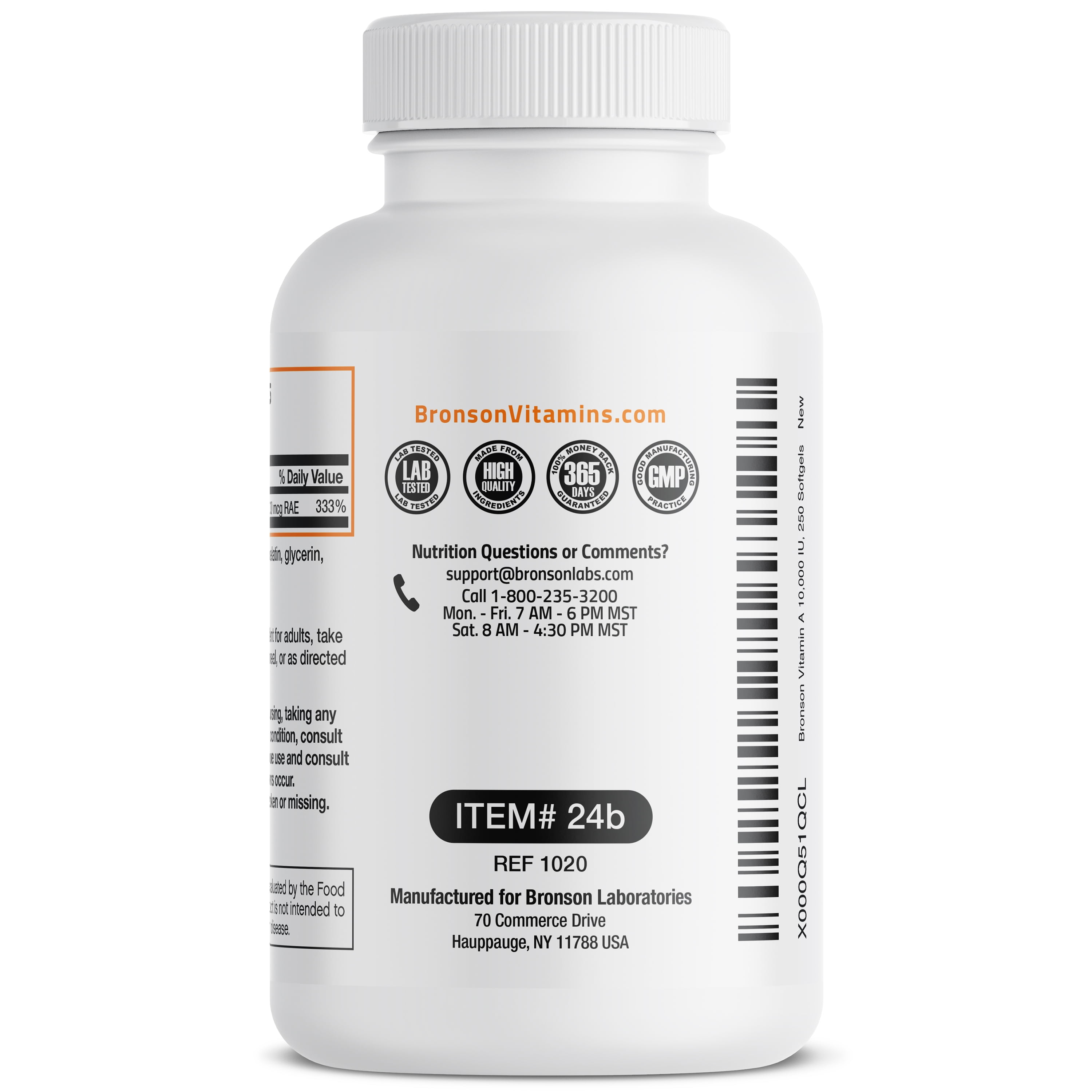 Premium Vitamin A 10,000 IU Softgels for Health