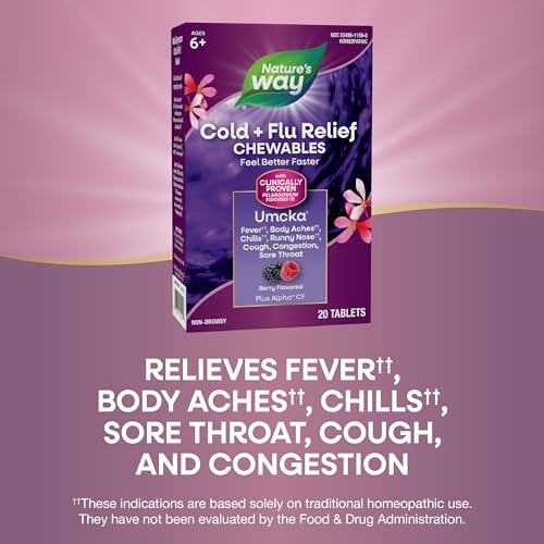Non-Drowsy Berry Flavored Cold+Flu Chewables