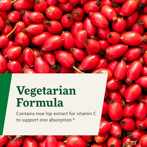 Floradix Vegetarian Iron Liquid Supplement: Energy Support (8 words)