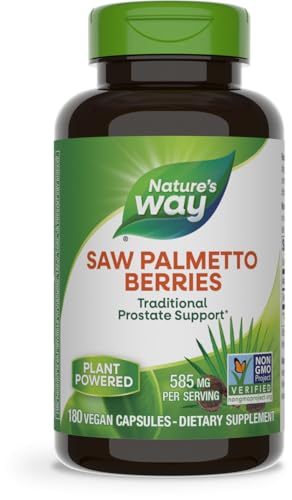 Saw Palmetto Berry Capsules - 180 ct