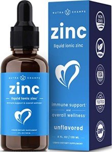 Organic Zinc Drops with Vitamin C for Immunity