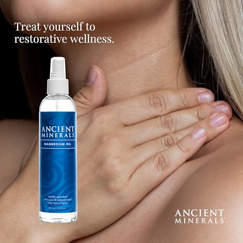 Pure Genuine Zechstein Magnesium Oil Spray for Skin Health