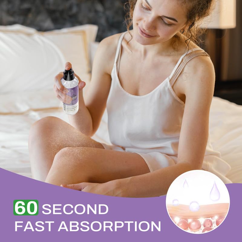 Fidus Lavender Magnesium Oil Spray - 8 oz Organic