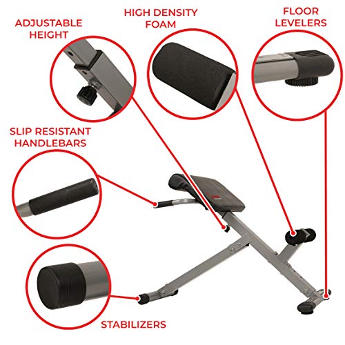 Adjustable Hyperextension Roman Chair for Overall Wellness
