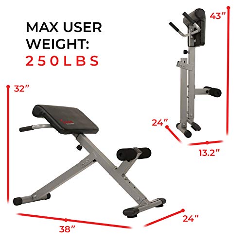 Adjustable Hyperextension Roman Chair for Overall Wellness