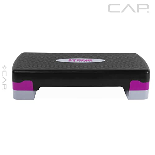 Pink Tone Fitness Aerobic Step, Enhance Exercise Platform