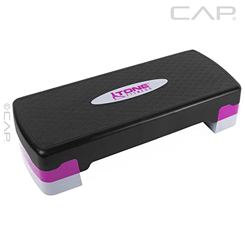Pink Tone Fitness Aerobic Step, Enhance Exercise Platform