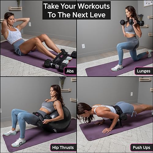 FITBELT Hip Thrust Belt - Glute Trainer for Home