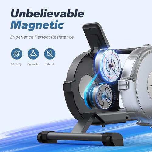Merach Magnetic Rower for Overall Wellness, 16 Resistance Levels