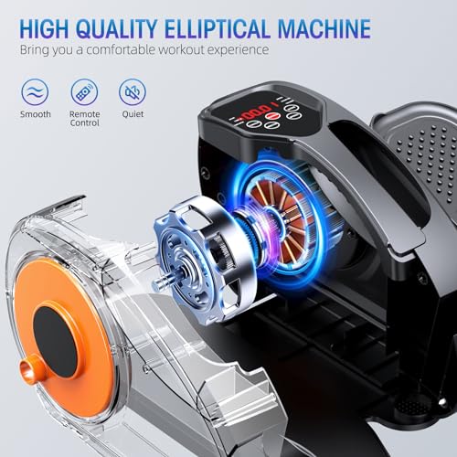 Electric Under Desk Elliptical Machine for Seniors