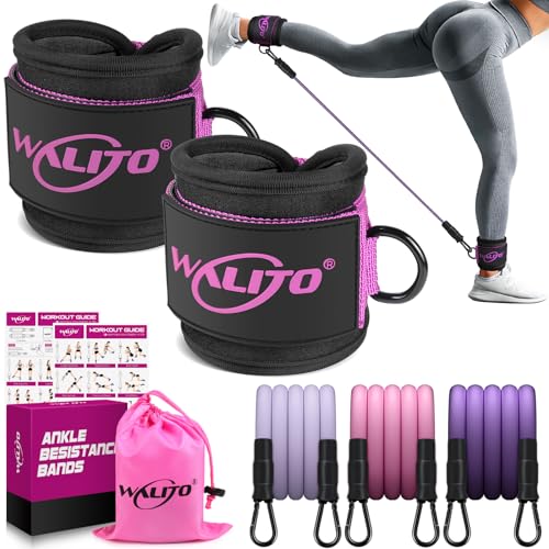 Walito Ankle Resistance Bands with Cuffs - Overall Wellness
