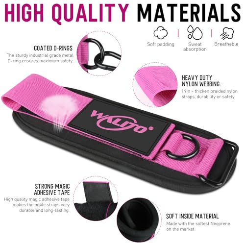 Walito Ankle Resistance Bands with Cuffs - Overall Wellness