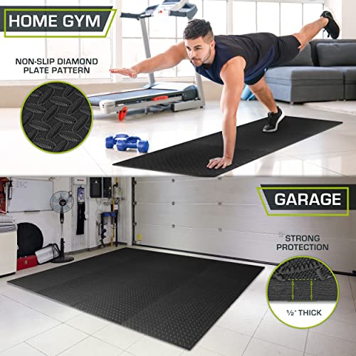 ProsourceFit Interlocking Exercise Mat for Home Gym, Kids