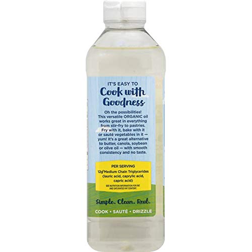 Carrington Farms Liquid Coconut Cooking Oil, Non-GMO, 32oz