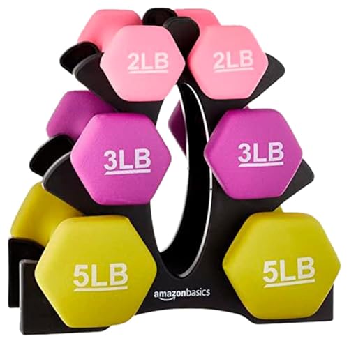Neoprene Coated Hexagon Dumbbell Set for Overall Wellness