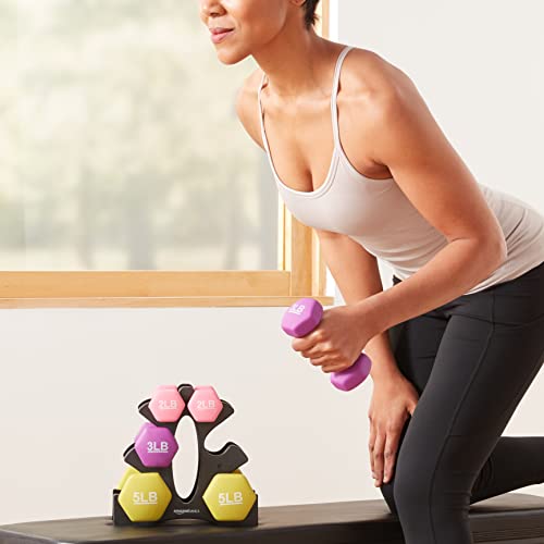 Neoprene Coated Hexagon Dumbbell Set for Overall Wellness