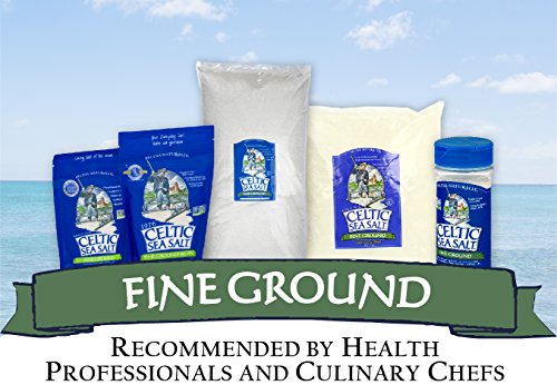 1 Pack Celtic Sea Salt, Fine Ground, 0.5lb