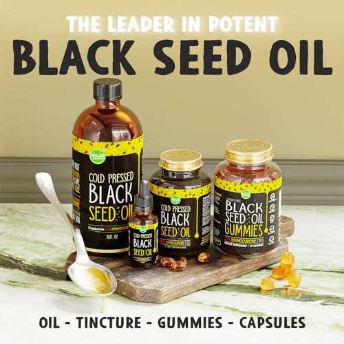 MAJU Black Seed Oil - Pure Turkish Cumin, 8 oz