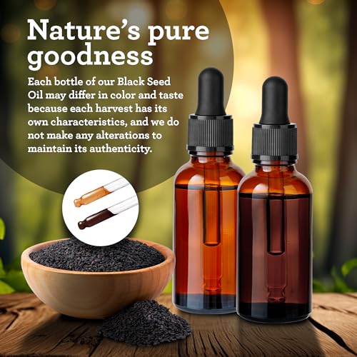 GuruNanda Cold-Pressed Black Seed Oil - Immune Support