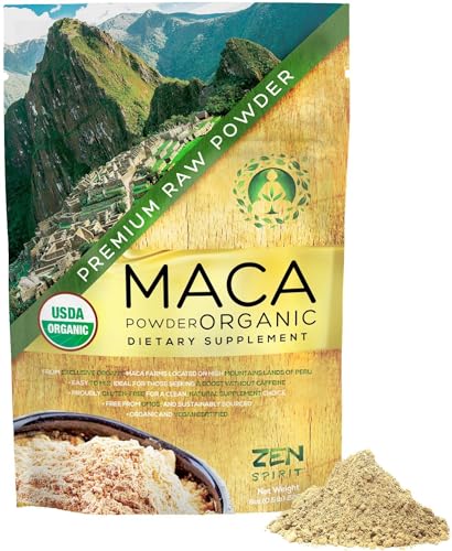 Organic Peruvian Maca Root Powder - Premium Superfood