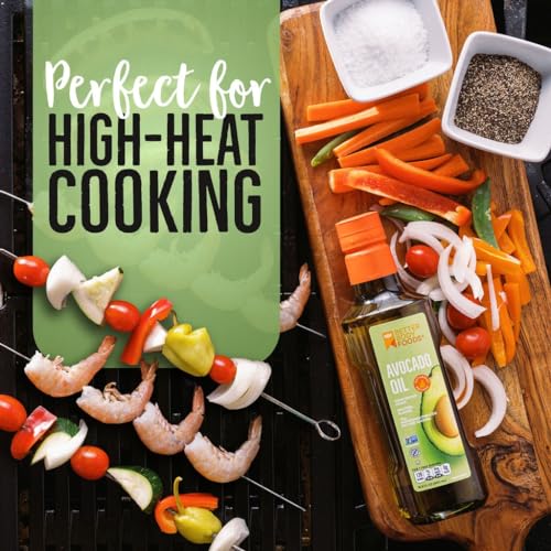 Pure Avocado Oil for Keto and Paleo Diet, High-Heat Cooking