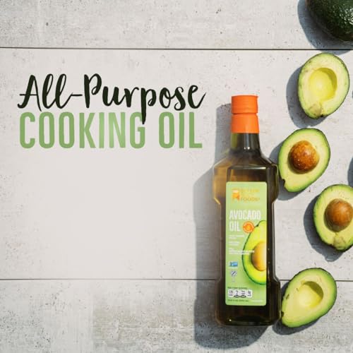 Pure Avocado Oil for Keto and Paleo Diet, High-Heat Cooking