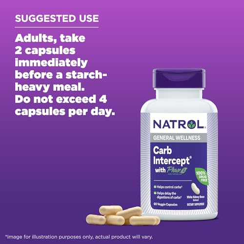 Natrol Carb Intercept Capsules: Control Carbs, Boost Metabolism