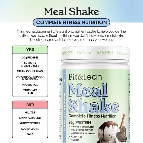 Fit & Lean Meal Shake: Fat-Burning with Protein