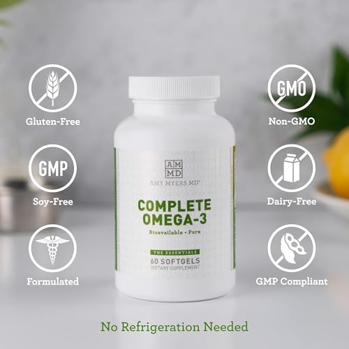 Complete Omega-3 Softgels with 1000mg EPA/DHA