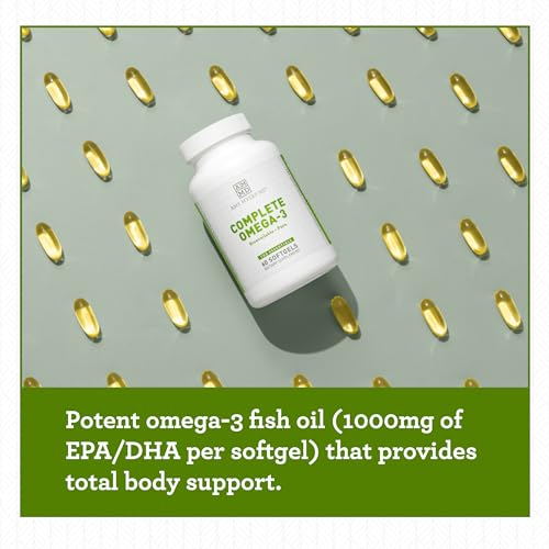 Complete Omega-3 Softgels with 1000mg EPA/DHA