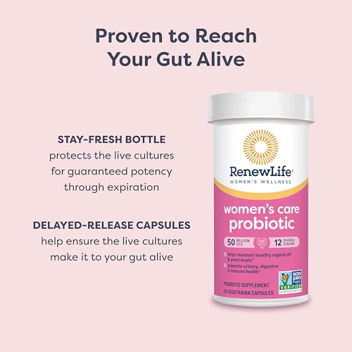 Renew Life Women's Probiotic Capsules, 50 Billion CFU
