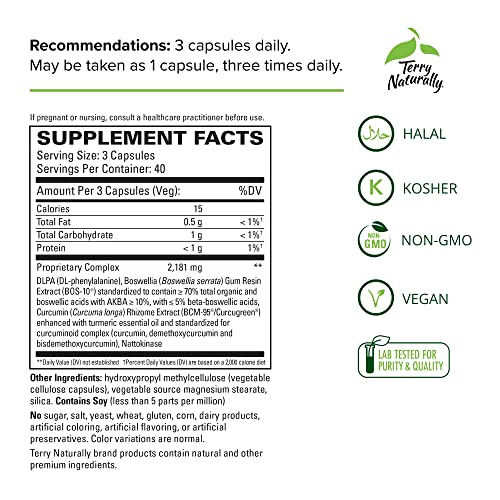 Curamin Relief Supplement - 240 Vegan Capsules