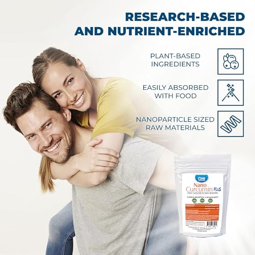 Nano Curcumin Plus Powder with Boswellia - 8 oz