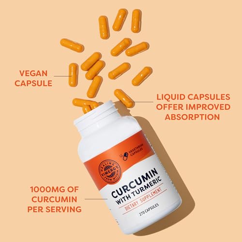 Vimergy Curcumin & Turmeric Liquid Capsules, 90 Servings