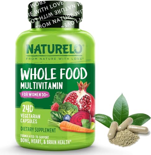 NATURELO Multivitamin for Women 50+ - Iron Free