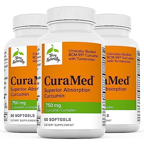 CuraMed Curcumin Complex 750 mg - 180 Softgels