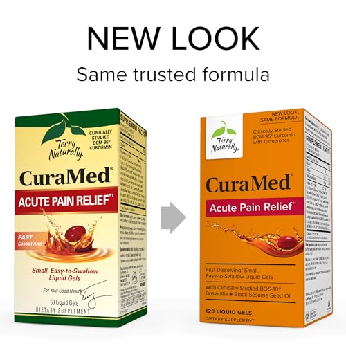 CuraMed Acute Pain Relief - 120 Liquid Gels