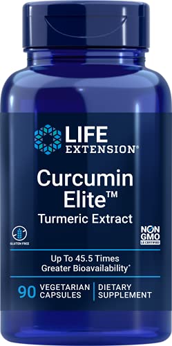 Curcumin Elite Turmeric Extract, 90 Veg Capsules