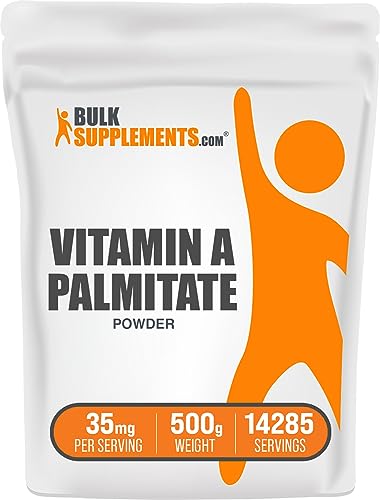 BulkSupplements Vitamin A Palmitate Powder for Eye Health